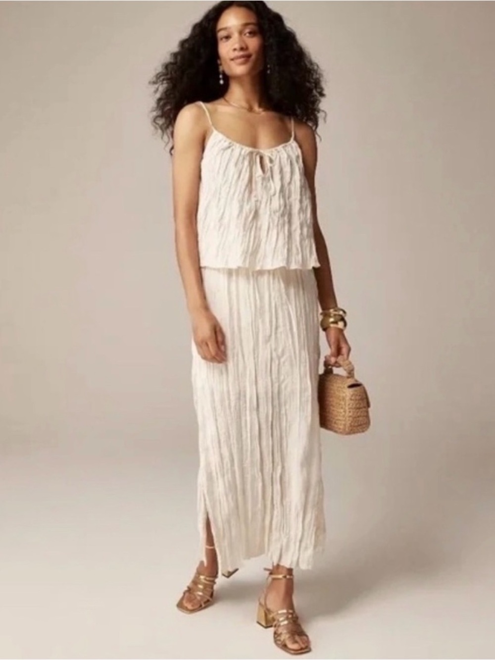 J. Crew Crinkle Top